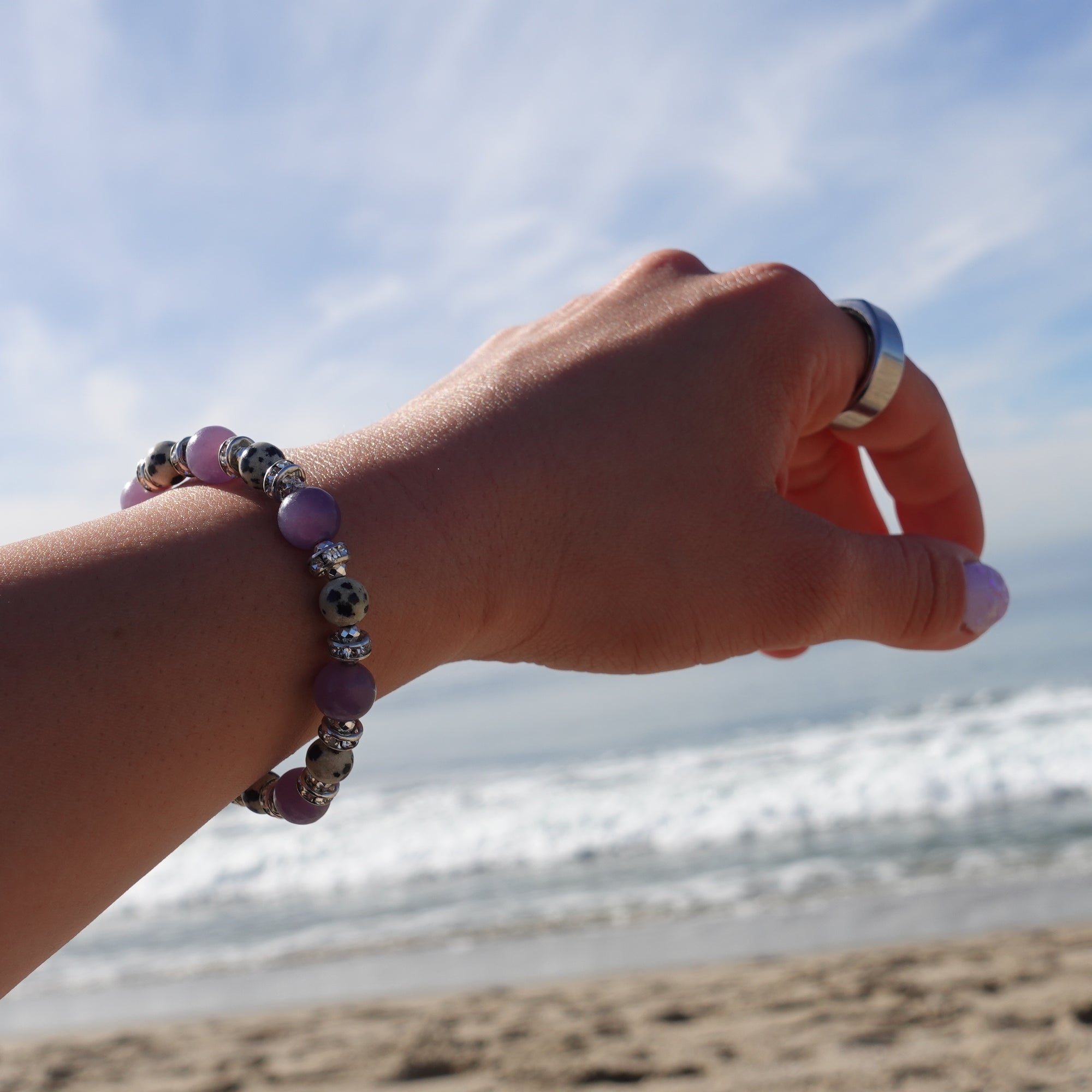 Manifest Bracelet (Lilac Lepidolite)