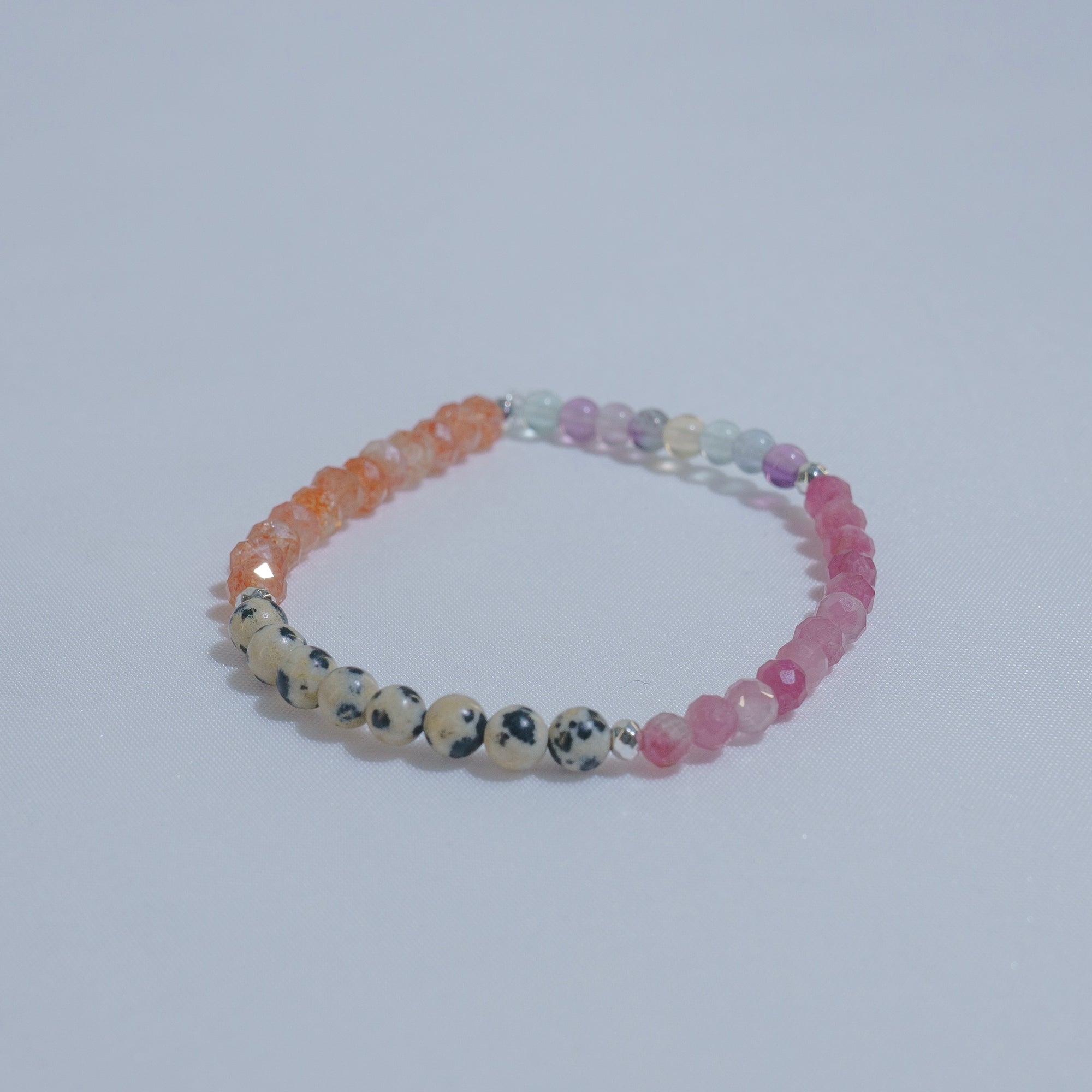 Shine Bracelet (Sunstone + Pink Tourmaline)