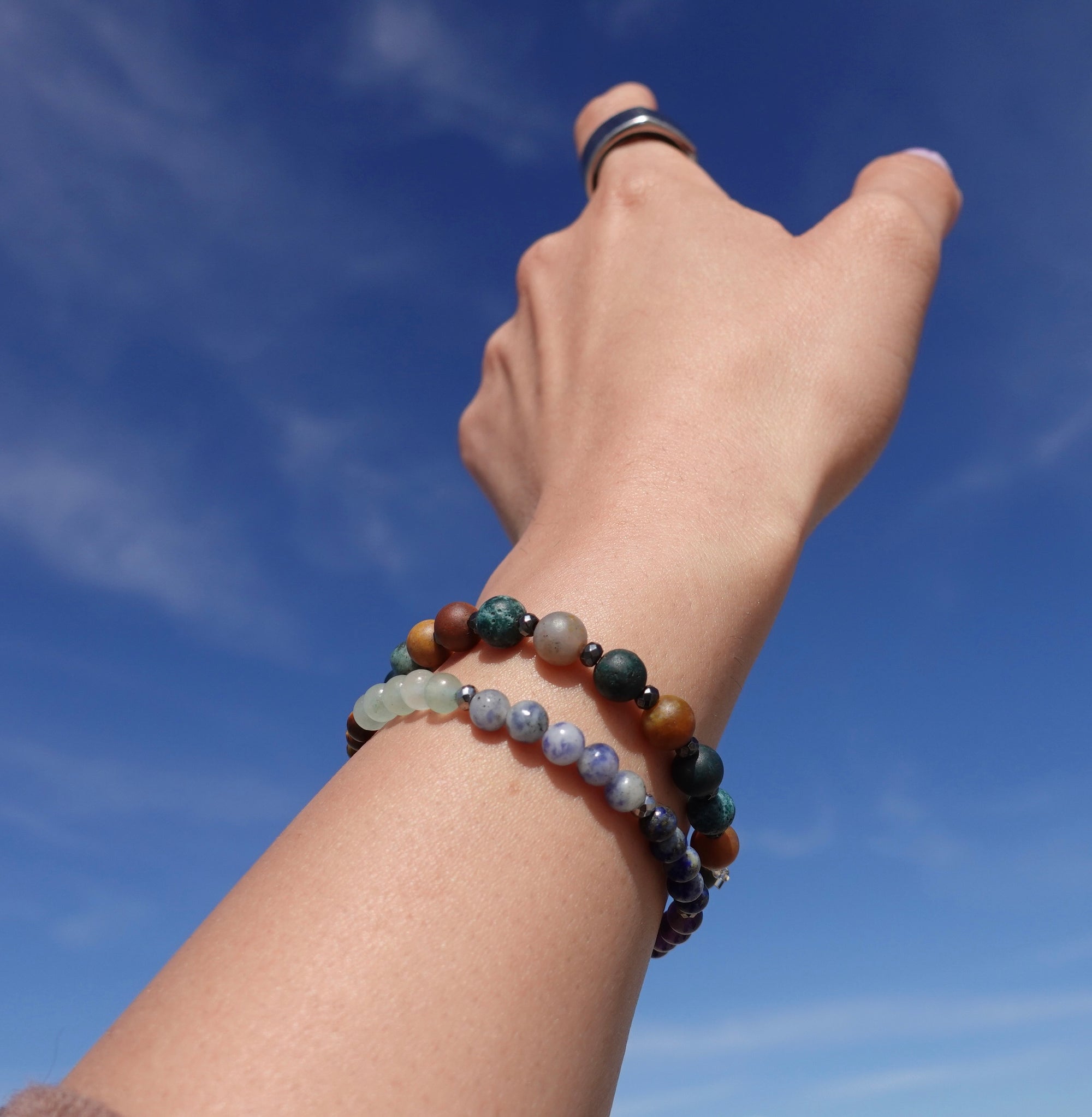 Healing Bracelet (Ocean Jasper)